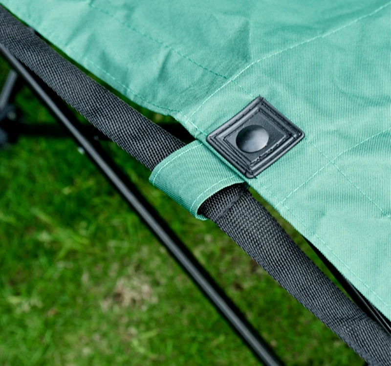 Outsunny Military Style Folding Camping Cot – Green
