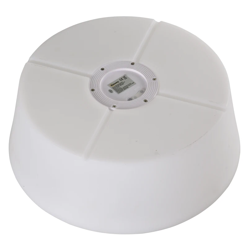 Outsunny Colorful Flash Light Up Atmosphere Party Decor Light Tableware for Party Bar