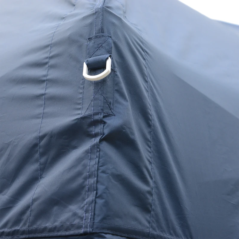 9.75x9.75ft Pop Up Canopy Tent Instant Sun Shelter Backyard Slant Legs w/ Carry Bag