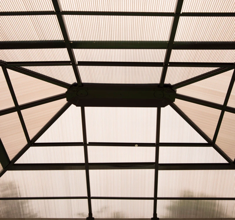 Outsunny Luxury Gazebo With Doors and Windows