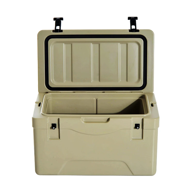 Outsunny 32 Quart Heavy Duty Ice Cooler Outdoor Insulated Rotomolded Cooling Box Portable Hunting Fishing Camping Performance Cooler