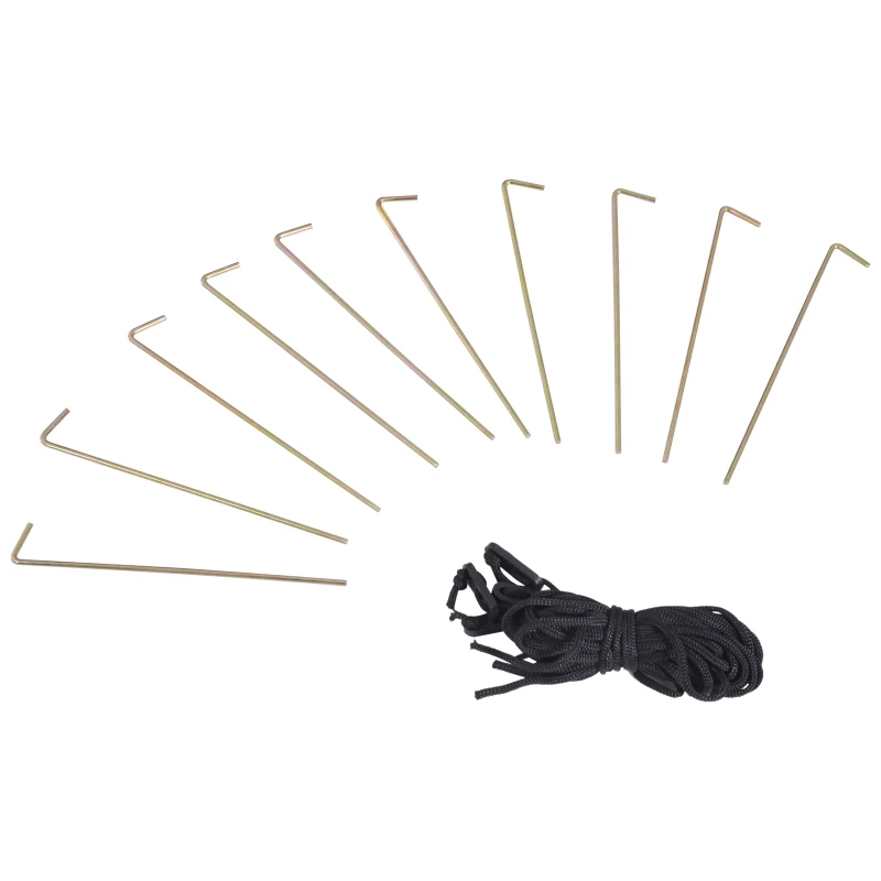 Outsunny Pop Up Ground Hunting Tent Outdoor Shooting Birdwatching Blind Hide Tent w/ Carry Bag 1-2 Person Portable Camouflage