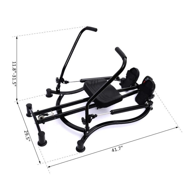 Soozier Hydraulic Rowing Exercise Machine