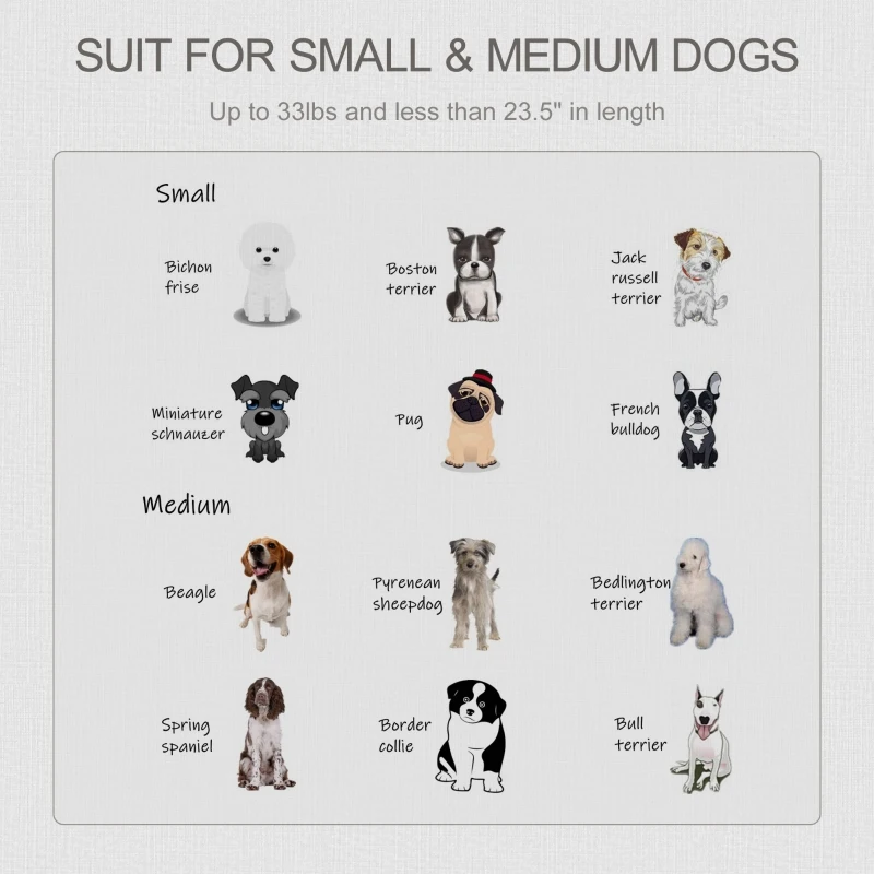 PawHut 29.5" Wooden Dog Cage with Windows, End Table Furniture Style, Modern Pet Kennel with Lockable Doors Elevated Base for Small and Medium-sized Dogs, White