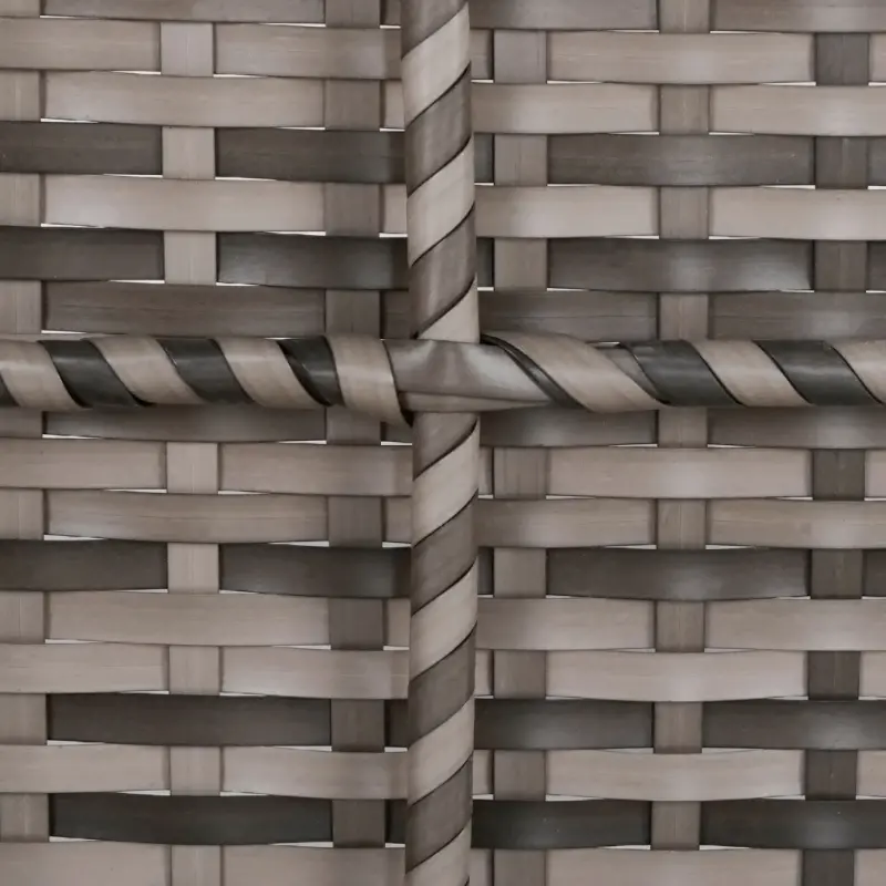 Outsunny Patio Wicker Adirondack Chair, Outdoor All-Weather Rattan Fire Pit Chair w/ Soft Cushions, Tall Curved Backrest and Comfortable Armrests for Deck or Garden, Gray