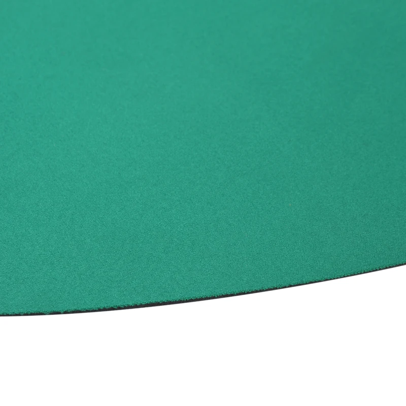 Soozier 71" x 36" Rubber 8 Player Oval Non-Slip Poker Table Top Mat with Carry Bag
