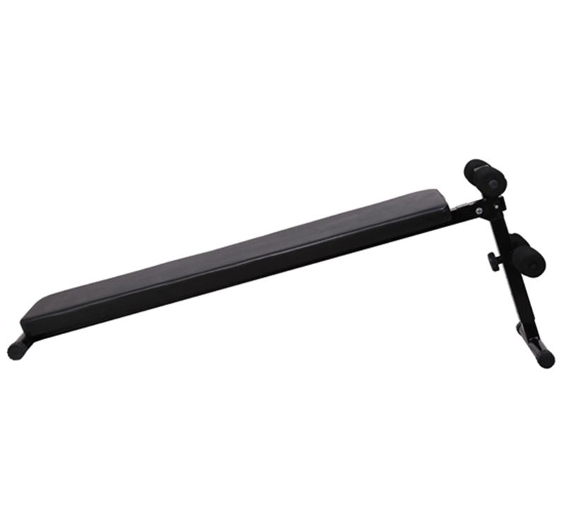 Soozier Portable Universal Decline Sit Up Bench - Black