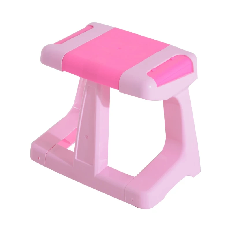 Qaba 37-Key Kids Princess Electronic Piano Toddler Toy Keyboard with Stool, MP3, Record, Light and Microphone for 3 years+, Pink