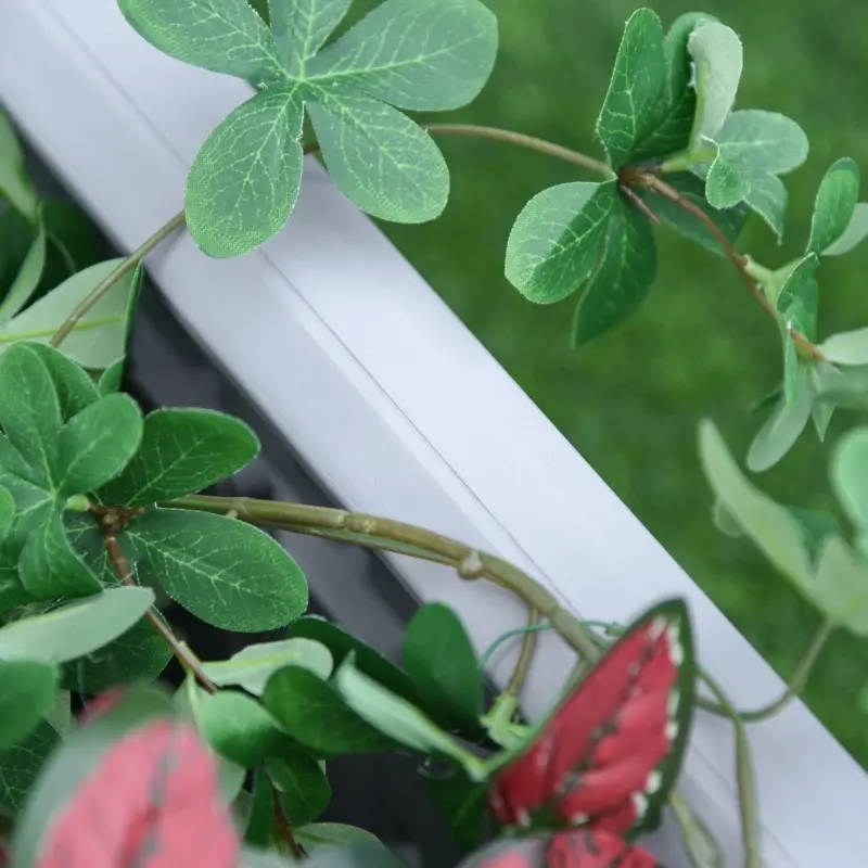 Outsunny 48" x 48" x 12" Raise Garden Bed Kit, Raised Planter Box, Above Ground Garden for Flowers, Herb, Vegetables with Easy Assembly, Gray