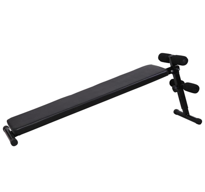 Soozier Portable Universal Decline Sit Up Bench - Black