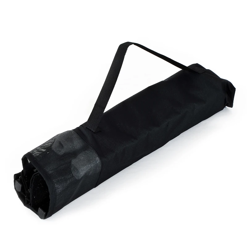 Outsunny Outdoor Folding Camping Table with Cup Holders - Black