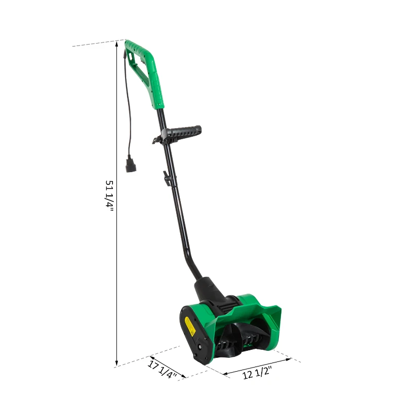 Outsunny 12-inch 9 Amp Electric Powered Snow Thrower