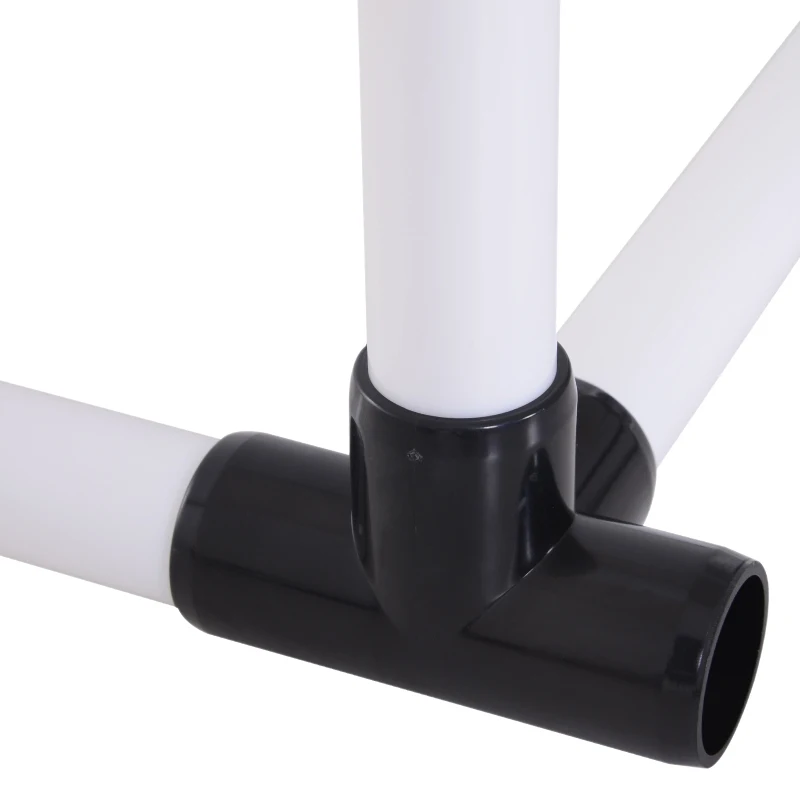 PawHut Sturdy Dog Weaves Poles Pet Speed and Agility Equipment Dogs Obstacle Outdoor w/ Storage Bag