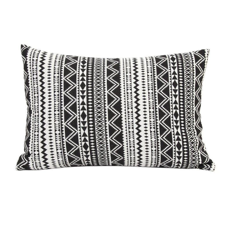 Stratton Tribal Stripe Lumbar Pillow