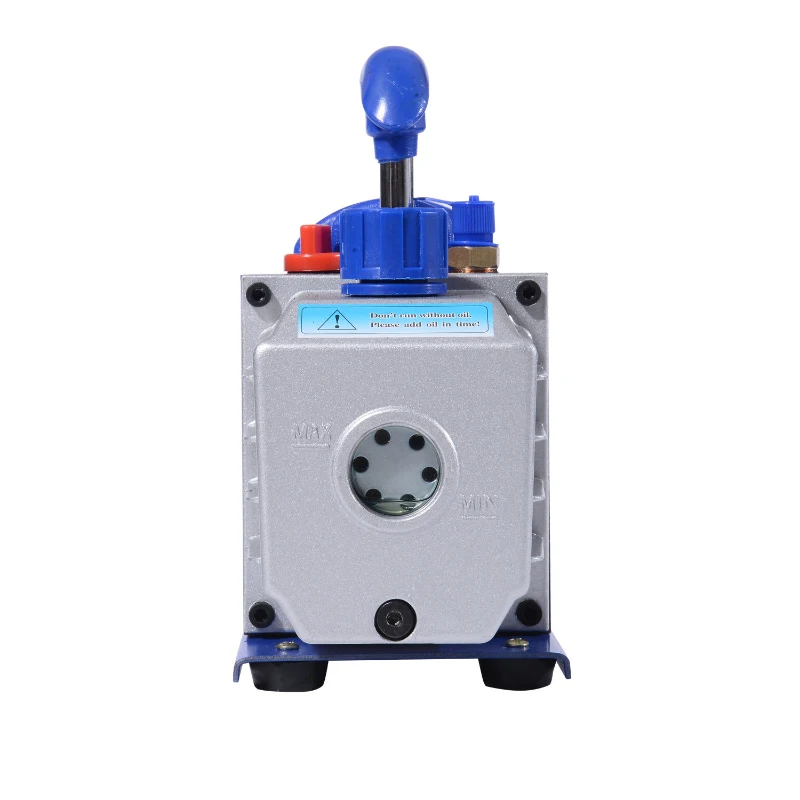 HomCom Single-Stage 4 CFM Rotary Vane HVAC Refrigerant Handheld Vacuum Pump