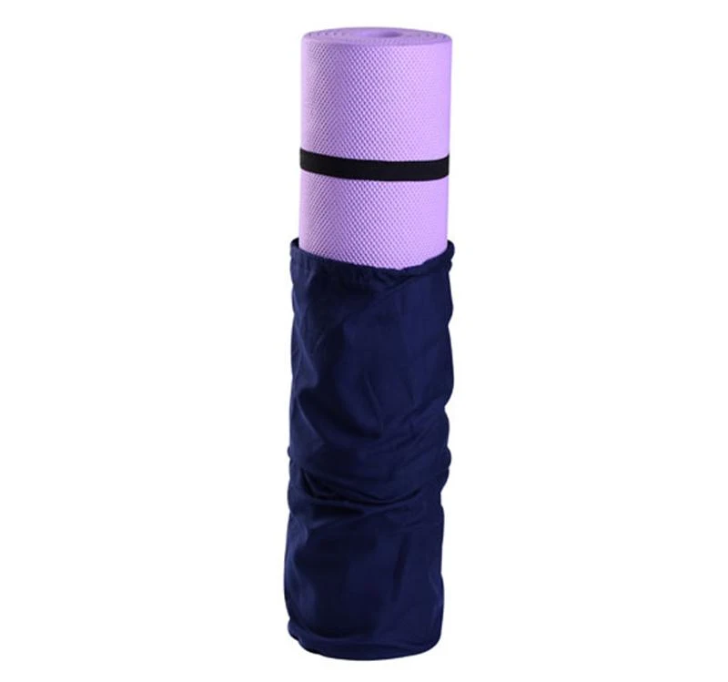 Soozier Extra Thick Non-Skid Deluxe Yoga Mat w/ Carrying Bag - 71" x 24" x 5/16" - Purple