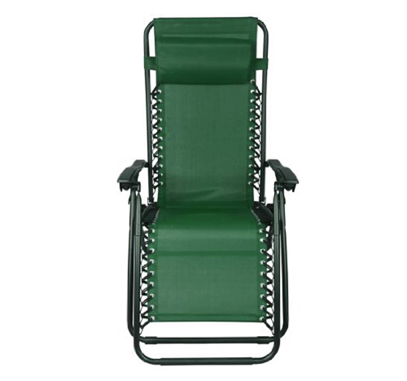 Outsunny Reclining Zero Gravity Chair - Green