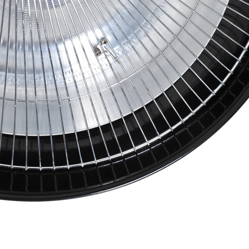 Outsunny 1500W Patio Gazebo Ceiling Mounted Patio Heater String Control with Light - Black