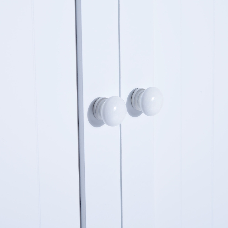 HomCom Over Toilet Free Standing Storage Cabinet