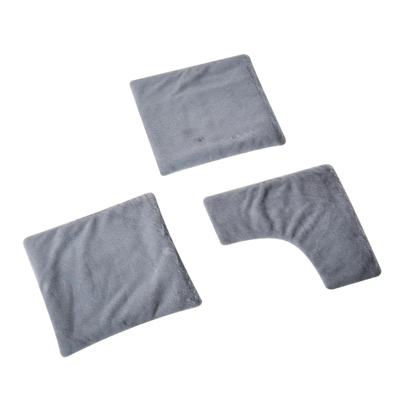 Pawhut Multi-level Wooden Cat House Kitten Bed Furniture with Removable Soft Cushion for Rest, Dark Grey