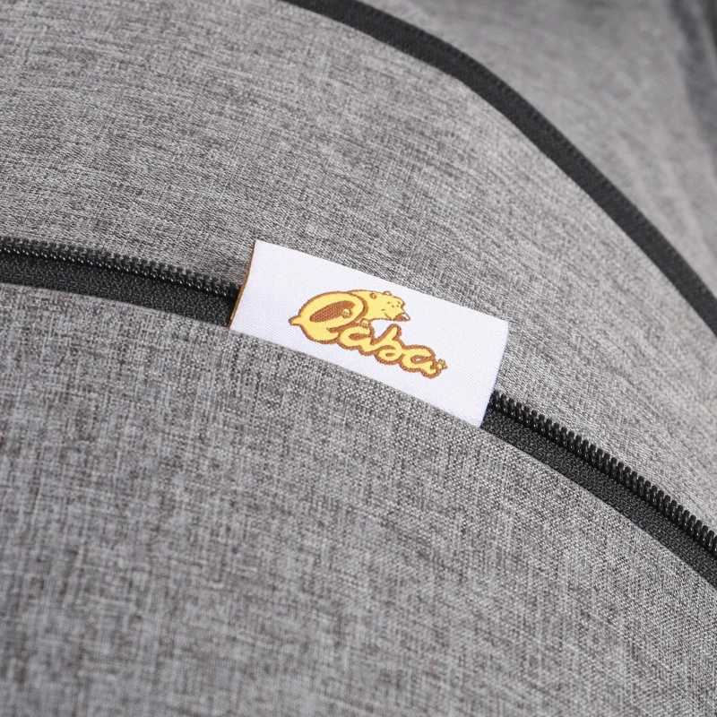 Qaba Baby Stroller Foldable Carriage for Toddler with Adjustable Backrest and Canopy Suspension System Rubber Tire 5-Point Harness Cup Holder Storage Basket Grey