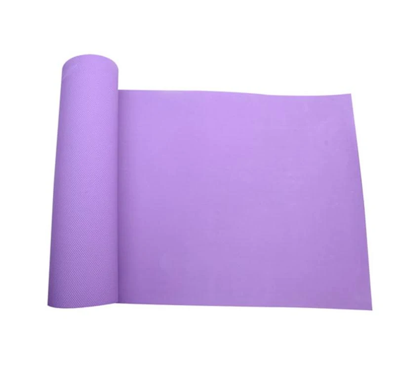 Soozier Extra Thick Non-Skid Deluxe Yoga Mat w/ Carrying Bag - 71" x 24" x 5/16" - Purple