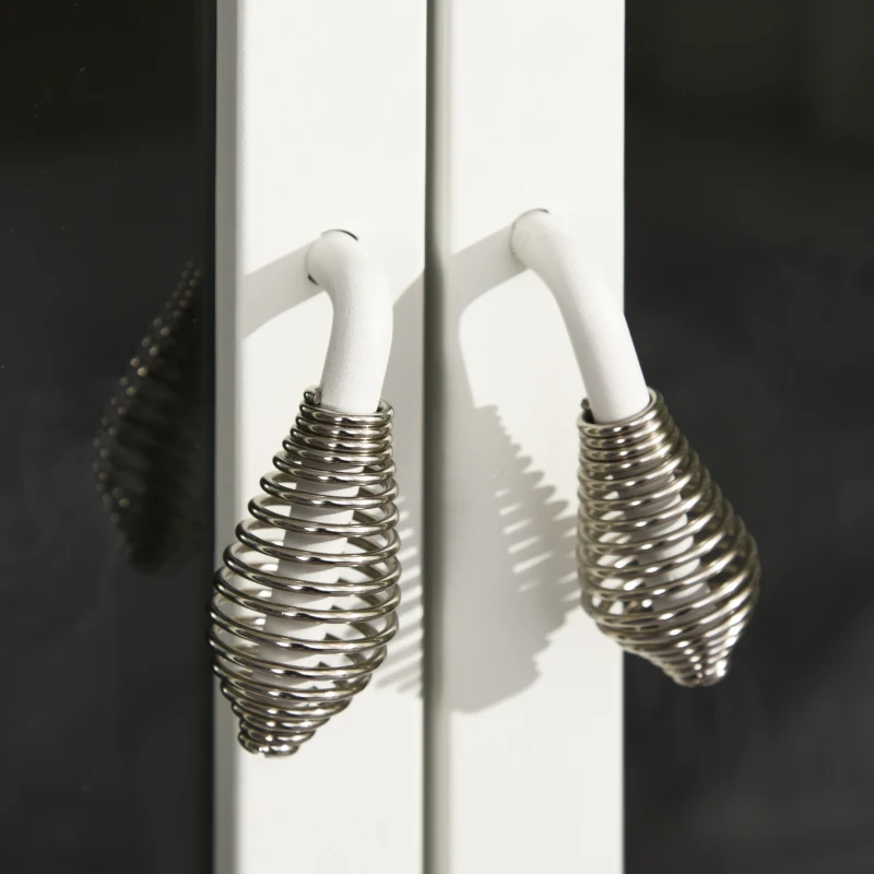 HOMCOM Electric Fireplace Heater, Fireplace Stove with Realistic LED Flames and Logs, Remote Control and Overheating Protection, 1400W, White