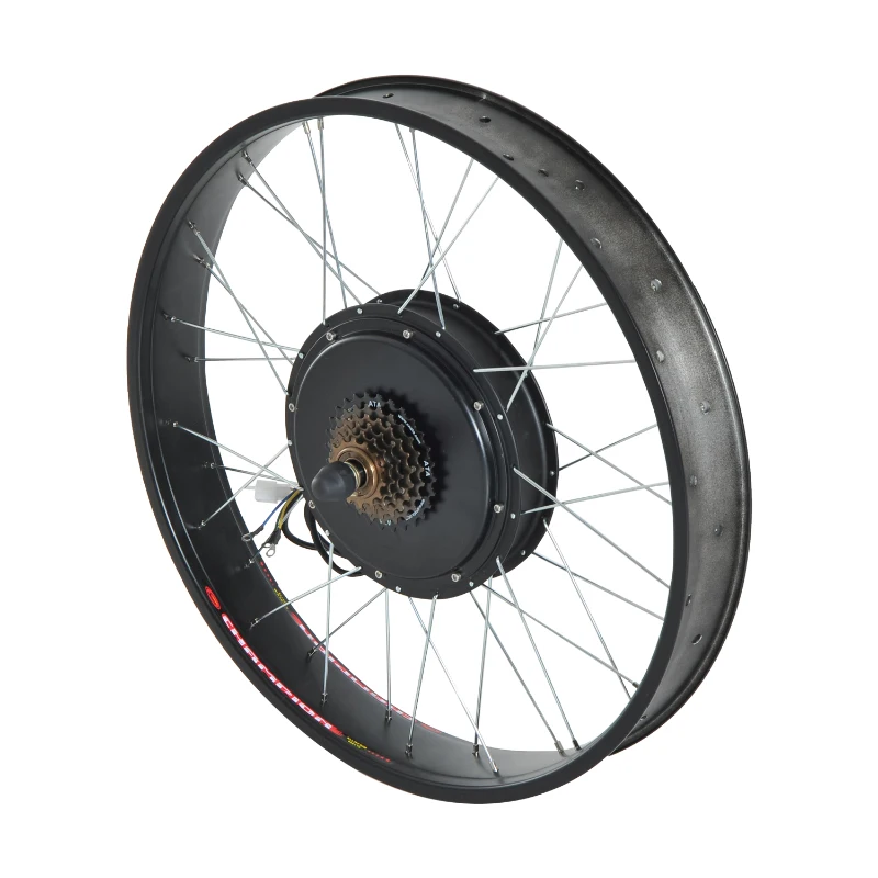 Rear Wheel 48V 1000W Electric Battery Powered Bicycle Motor Conversion Kit (26" wheel)