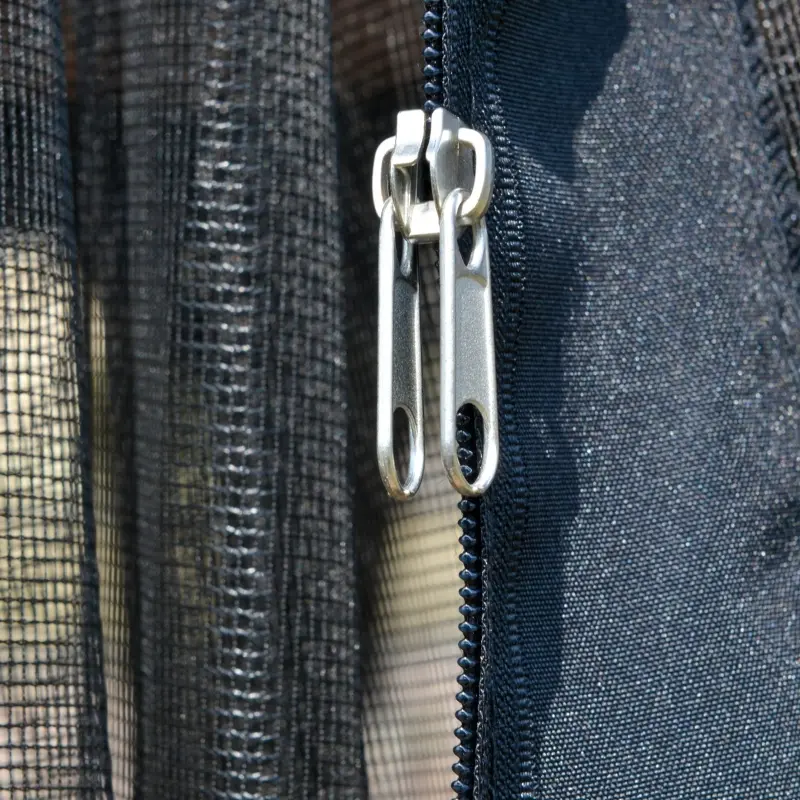 Outsunny 15' x 15' Octagon Hardtop Gazebo with Galvanized Steel Roof, Aluminum Frame, Permanent Pavilion Outdoor Gazebo Canopy with Netting for, Patio, Garden, Backyard, Deck, Lawn, Black