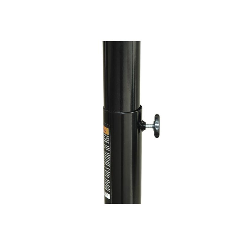 Aosom 44" Clear Backboard Height Adjustable Portable Basketball Hoop