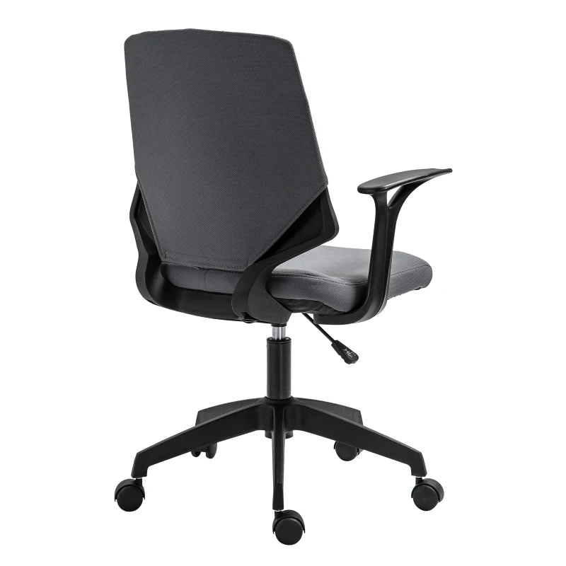 Vinsetto Ergonomic Home Office Chair 360 Degree Swivel Height Adjustable Task Seat