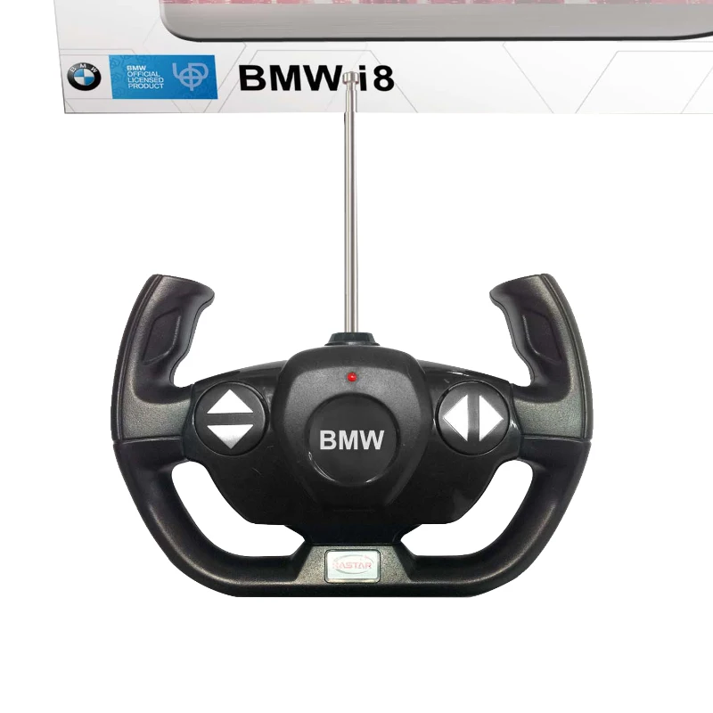 Aosom 1/14 Scale BMW i8 Remote Control Car - Black
