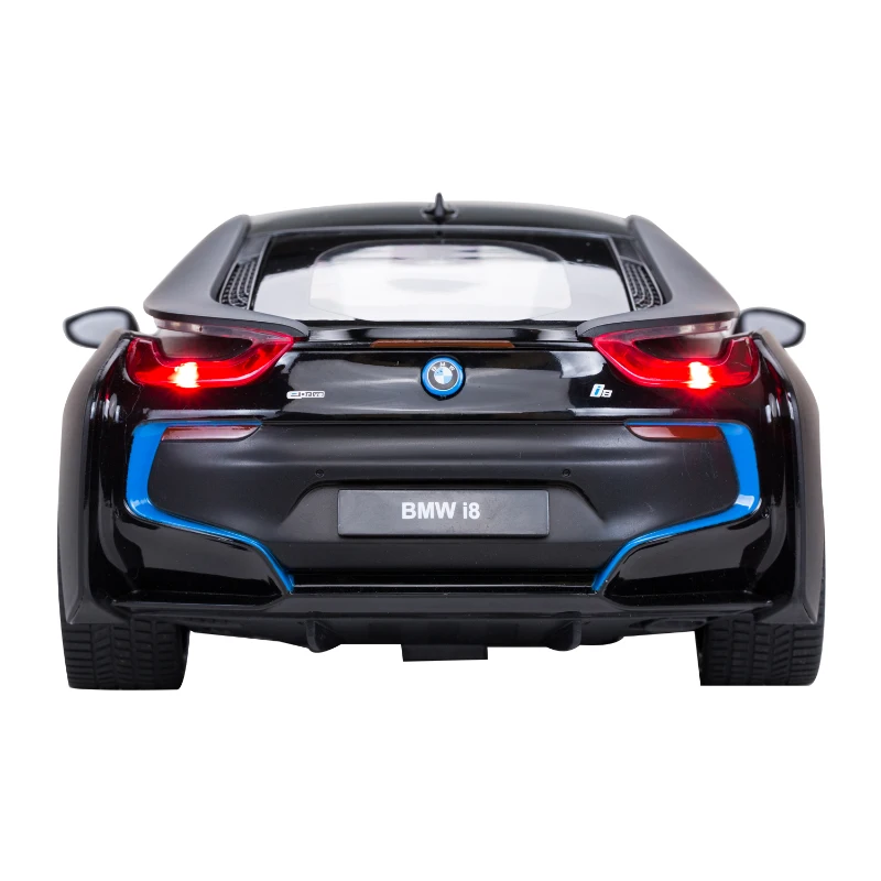 Aosom 1/14 Scale BMW i8 Remote Control Car - Black