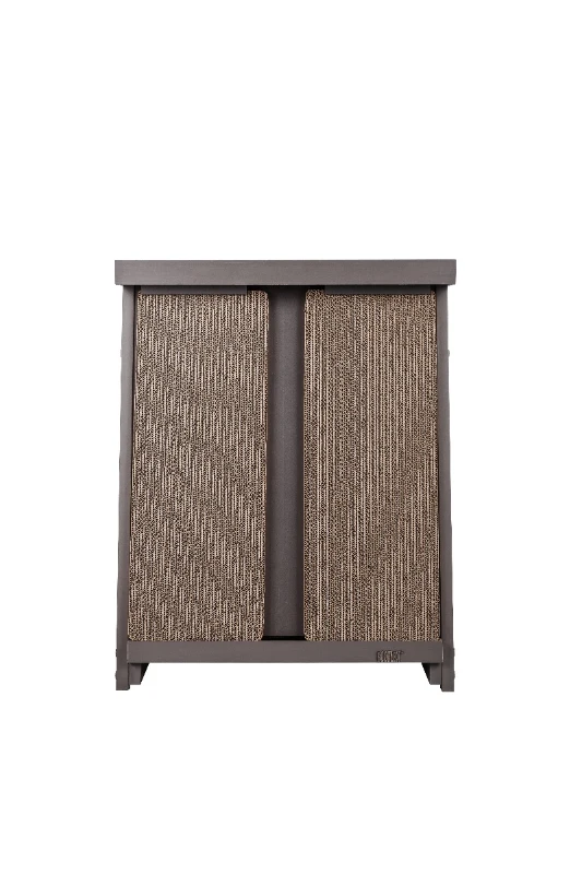 New Age Pet Kitty Korner w/Bed and Scratch Pad - Grey