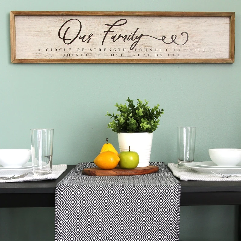 Stratton "Our Family" Wall Art