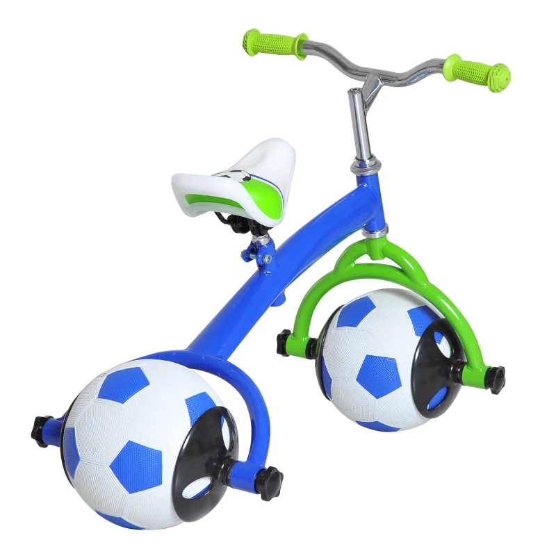 Qaba Kids Balance Bike with Soccer Ball Tires