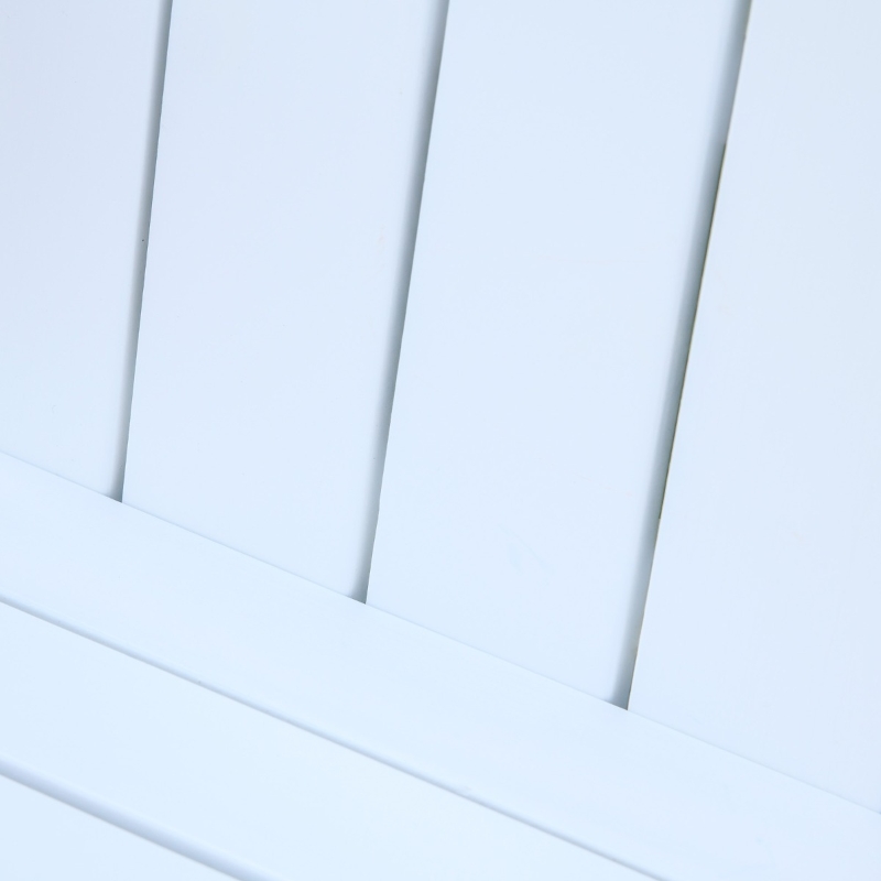 Outsunny Kids Adirondack Chair Wooden Classic Lounge Indoor for Backyard Deck Beach Garden Room 20" x 19.75" x 20.75" Red