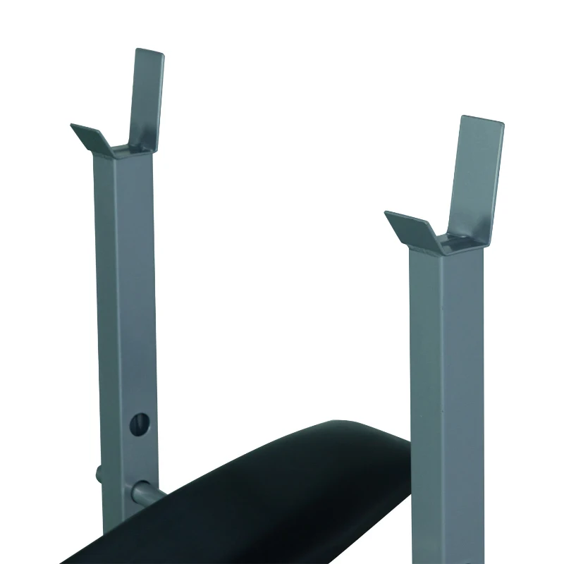 Soozier Weight Lifting Bench Incline Decline Adjustable Fitness Exercise Olympic Bench with Leg Extension