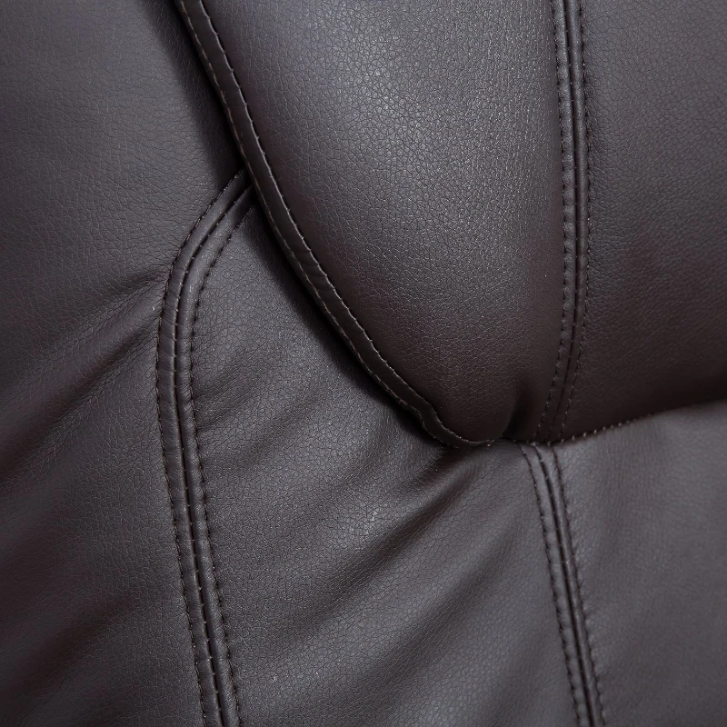 [Pick Up] HOMCOM Leathered Electric Lift Chair Elder People w/ Remote Brown