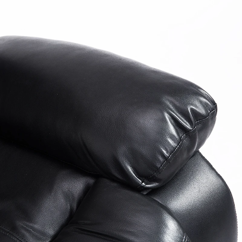 [Pick Up] HOMCOM Deluxe Electronic Heated Massage Sofa Recliner Chair Leather Lounge, Black