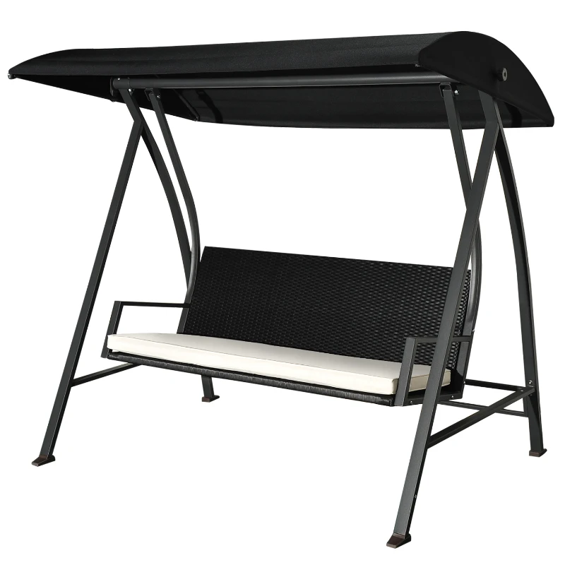 [Pick UP] Outsunny Outdoor Swing Chair w/ Canopy Outdoor Sling Hammock