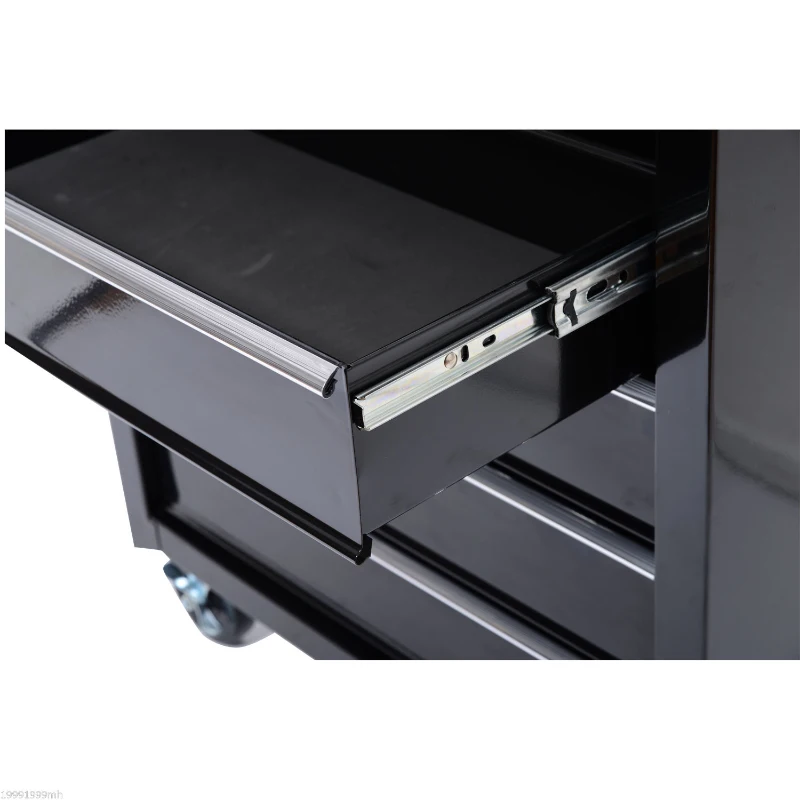 [Pick Up] HOMCOM 5 Drawer Steel Rolling Tool Cabinet Wheeled Storage Cart Box, Black, 31"