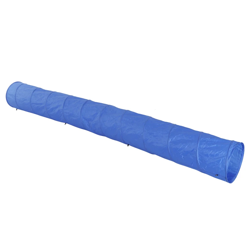 PawHut Dog Tunnel 16.4ft Pet Agility Exercise Training 300D High Quality Oxford