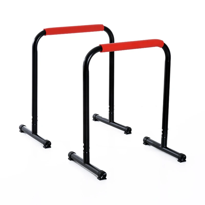 Soozier 29" Durable Versatile Parallete Dip Station Home Gym Indoor / Outdoor Bars Exercise Equipment