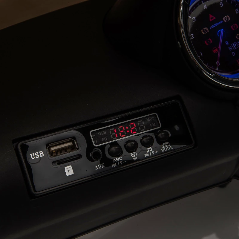 Open Box Aosom 12V Jaguar F-Type SVR Kids Battery Powered Ride On Car with Parent Remote Control - Red