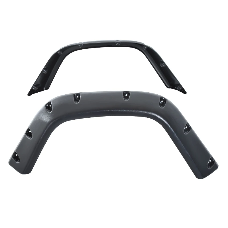 HomCom 6" Fender Flares 6PC Extended Kit for 97-06 Jeep Wrangler TJ ABS Anti-UV