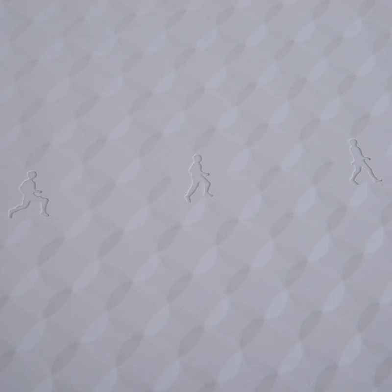 Soozier Fitness Standing Vibration Platform Machine with Resistance Bands