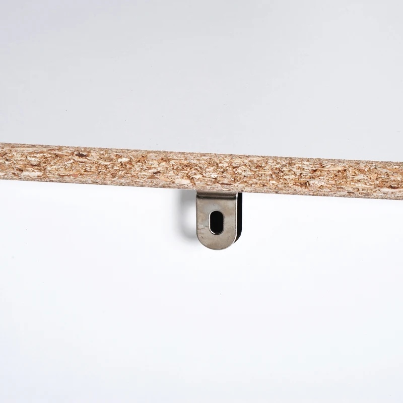 HomCom 57" Wood Storage Cabinet with Doors Two Tone Contemporary Sideboard Buffet Table - White