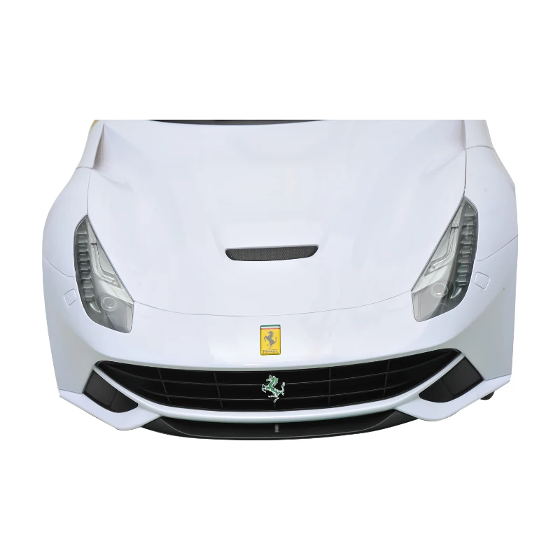 Ferrari F12 Kids 6v Electric Ride On Toy Car w/ Parent Remote Control - White