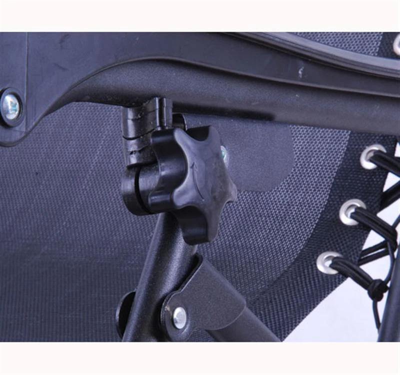 Outsunny Reclining Zero Gravity Chair - Black